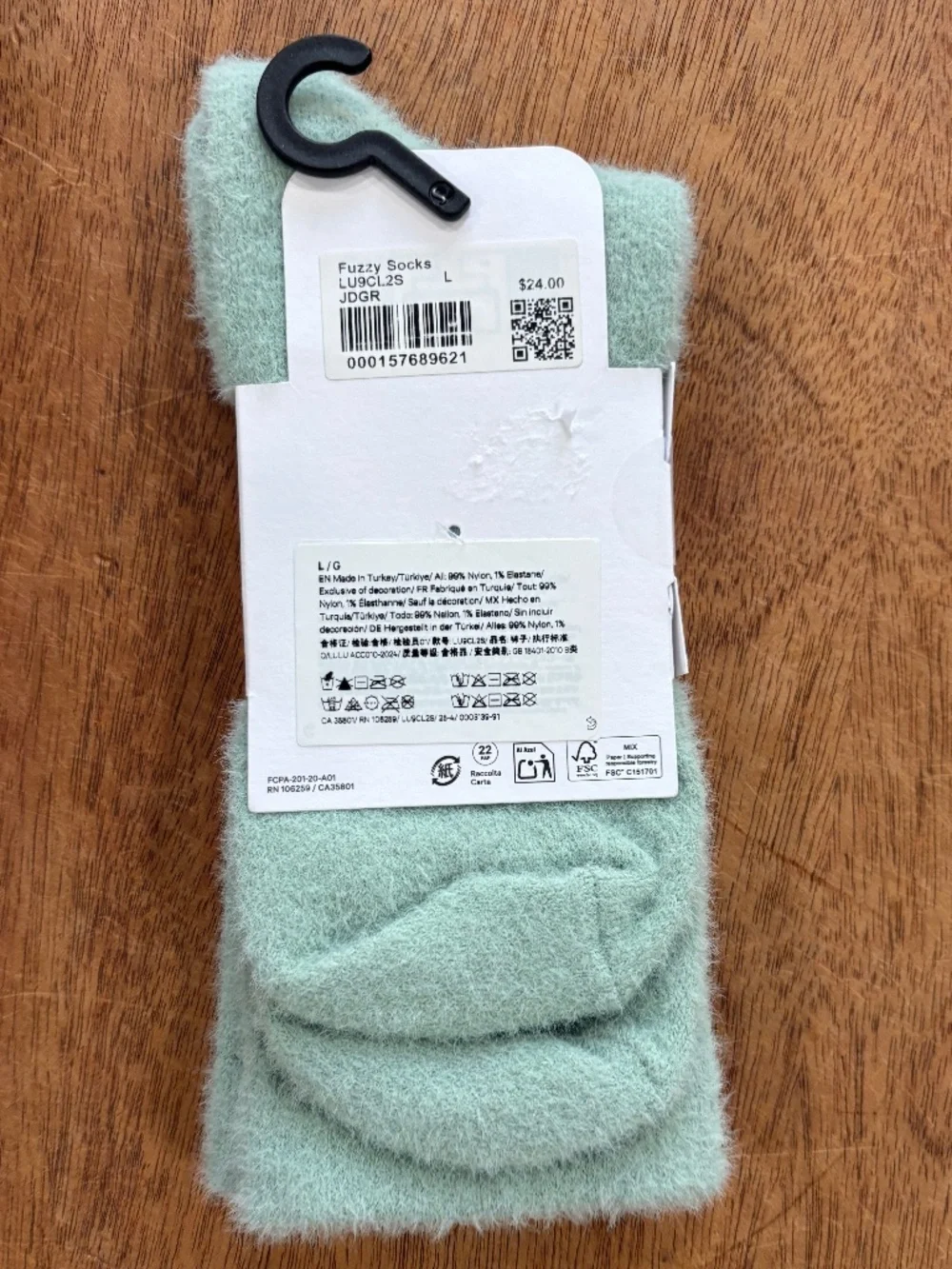 Lululemon fuzzy socks